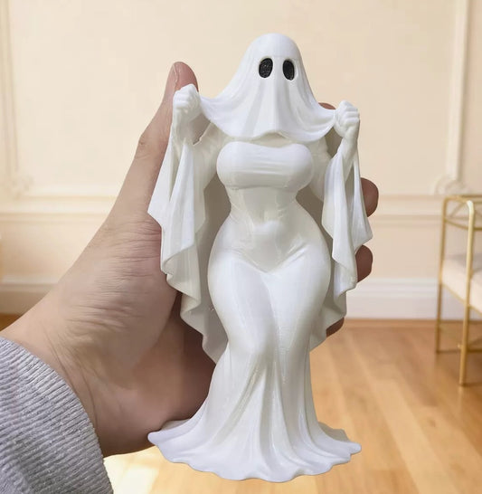 Cute Ghost Girl Ornament