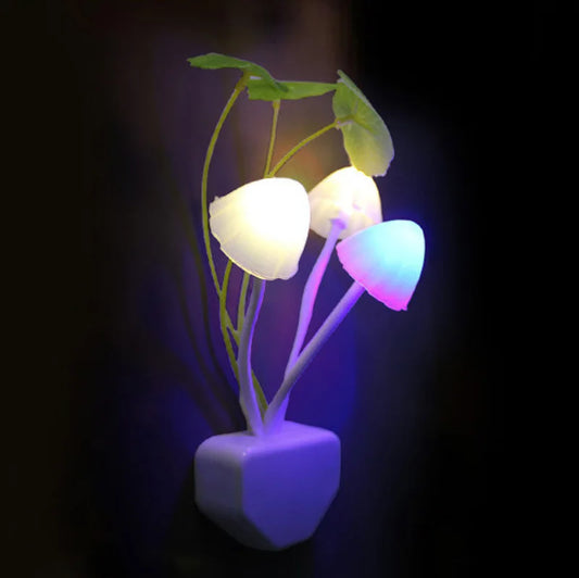Colorful Mushroom Night Light