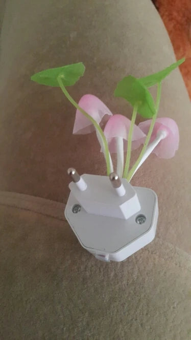 Colorful Mushroom Night Light