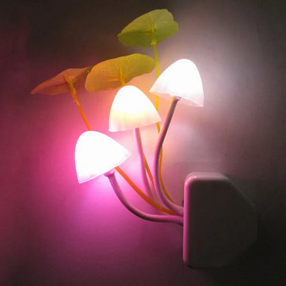Colorful Mushroom Night Light