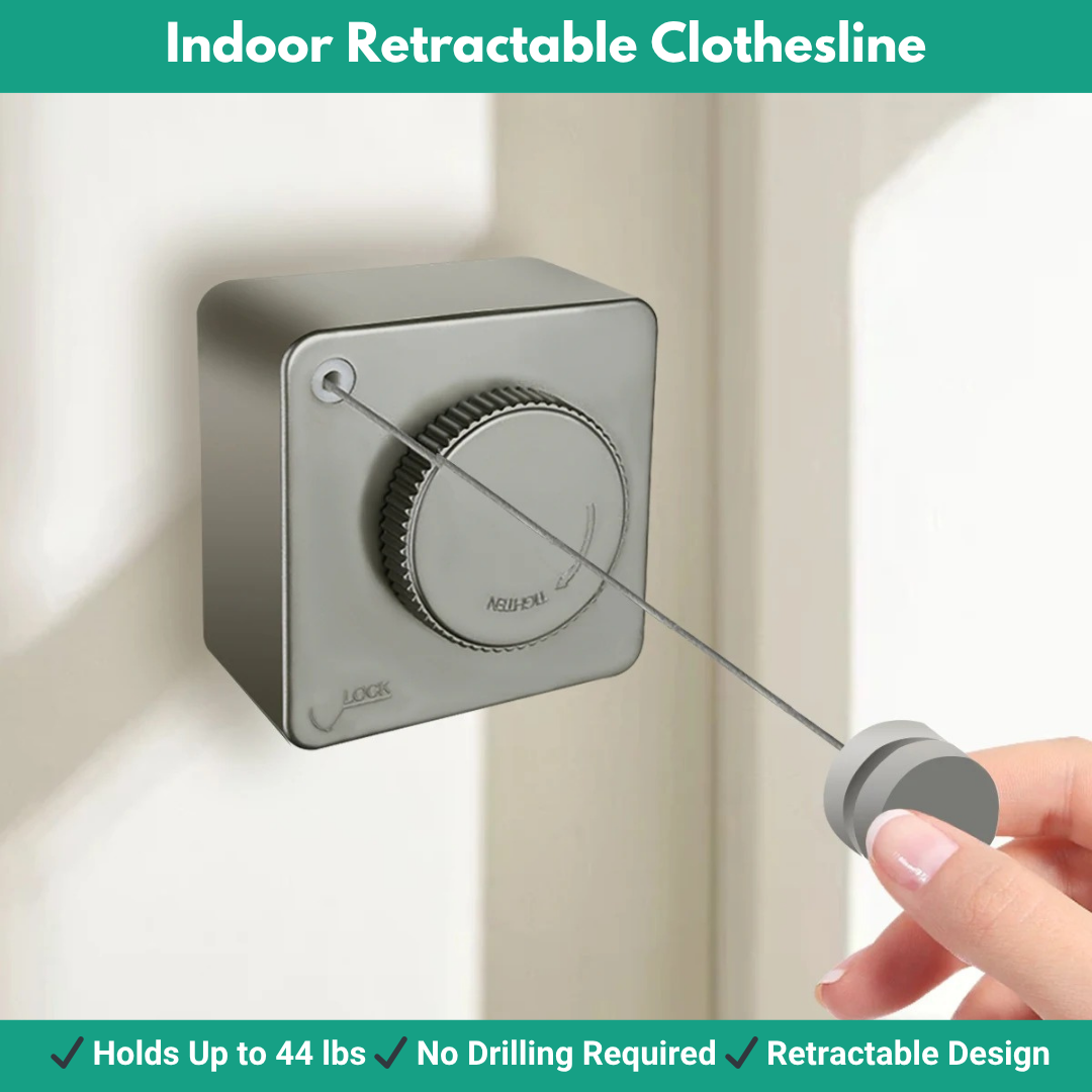 Kumberd™ Retractable Clothesline