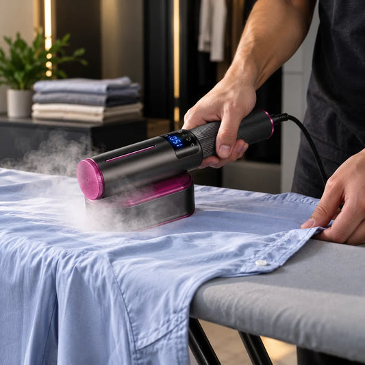 SmoothPress 2-in-1 Garment Steamer & Iron