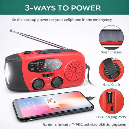 Kumberd™ Emergency Solar Radio