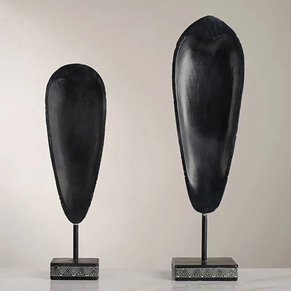 African Mask Sculpture