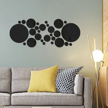 Circle Mirror Wall Set