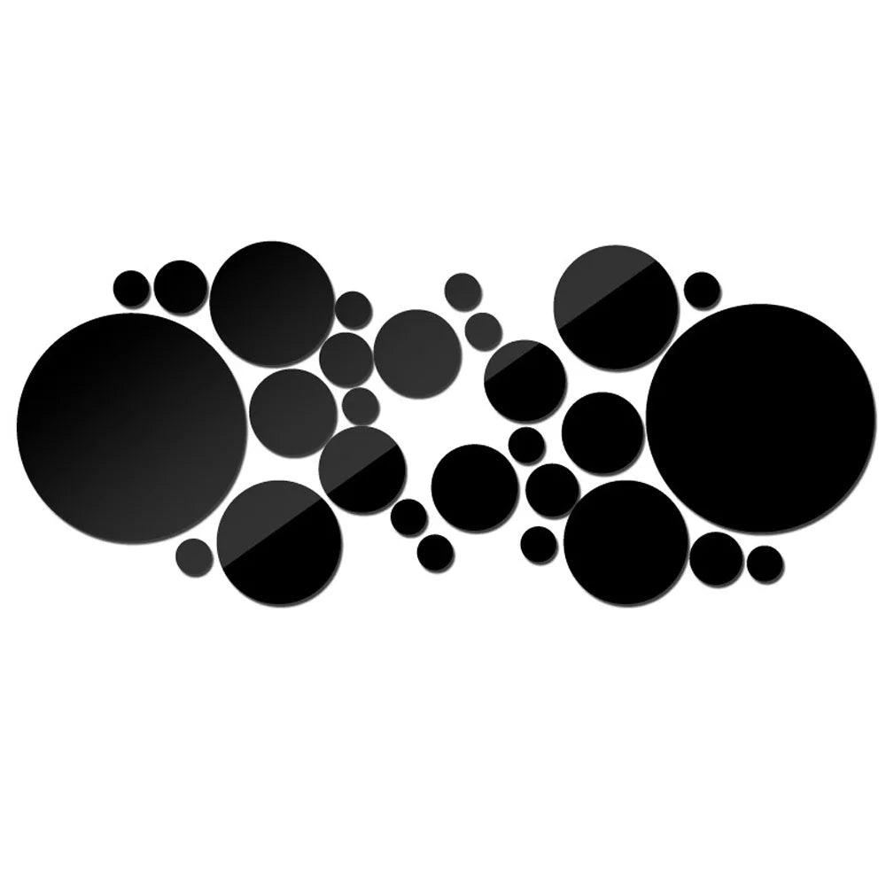 Circle Mirror Wall Set