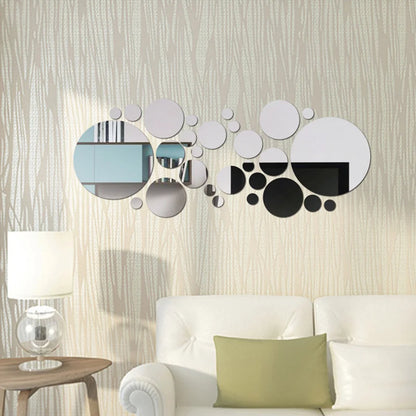 Circle Mirror Wall Set