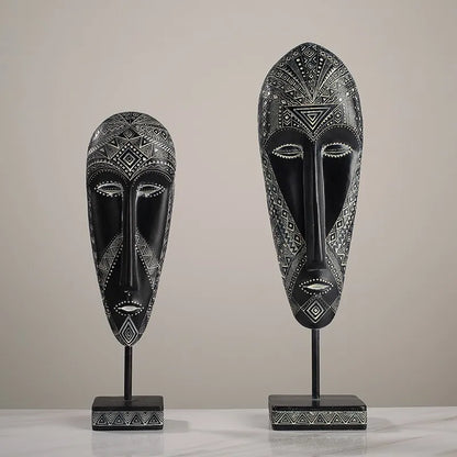 African Mask Sculpture