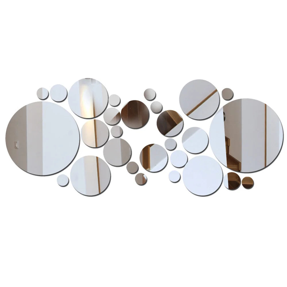 Circle Mirror Wall Set