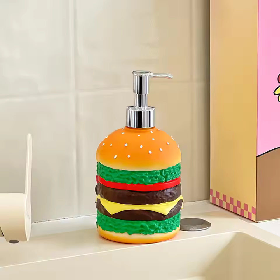 Burger-Shaped Soap Dispenser