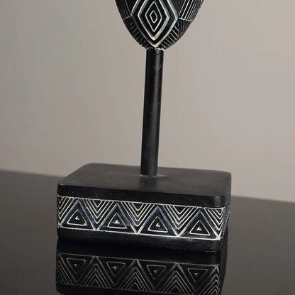 African Mask Sculpture