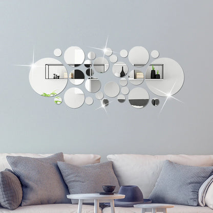 Circle Mirror Wall Set