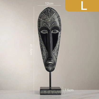 African Mask Sculpture