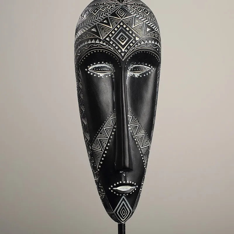 African Mask Sculpture