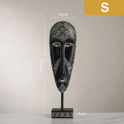 African Mask Sculpture