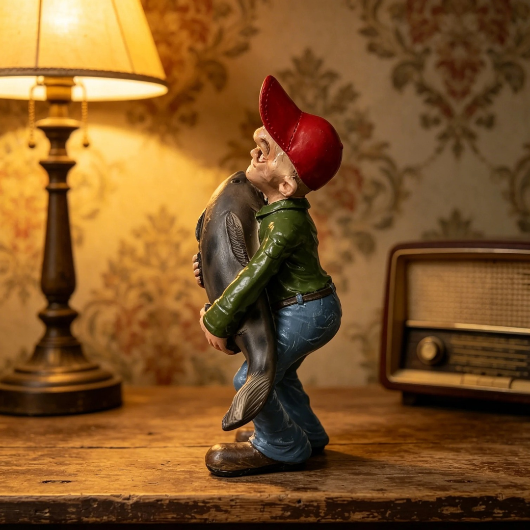 Big Catch Fisherman Figurine