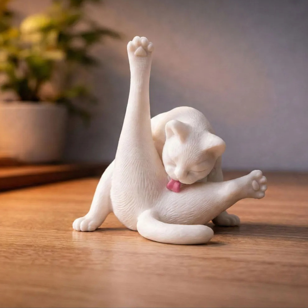 Mini Cat Display Figurine