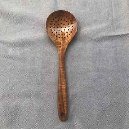 Premium Wooden Kitchen Utensil Set