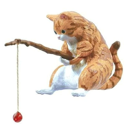 Fishing Cat Resin Figurine - All Pieces Included