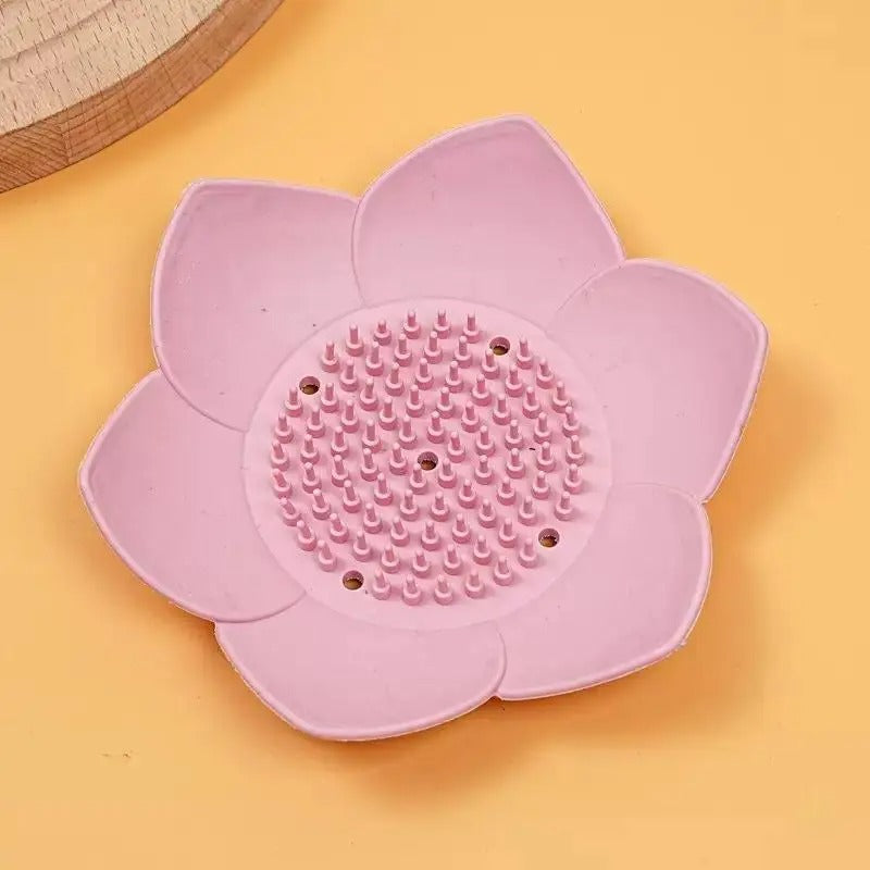 Lotus Design Soap Holder – 2pcs