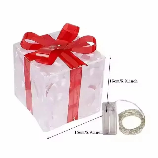 3-Piece Light-Up Gift Box Set