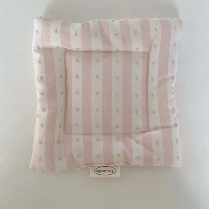 3Pcs Handmade Cotton Coasters – Soft Fabric Mug Mats