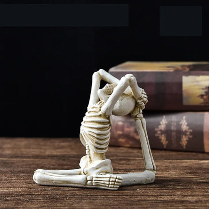 Yoga Skeleton Figurine Collection - 4Pcs