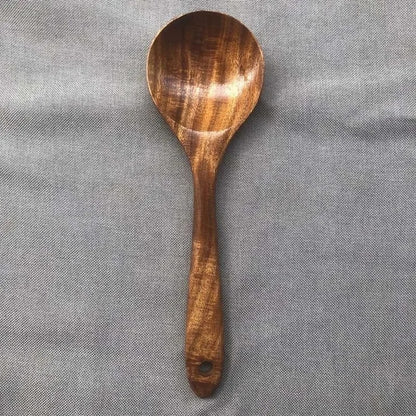 Premium Wooden Kitchen Utensil Set