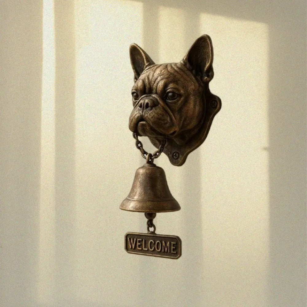 Vintage Puppy Welcome Doorbell