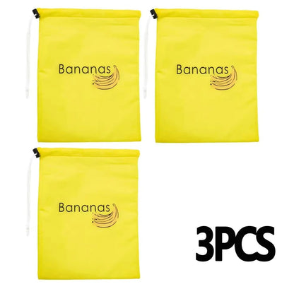 Banana Storage Bags – Insulated Fresh-Keep Pouch with Drawstring