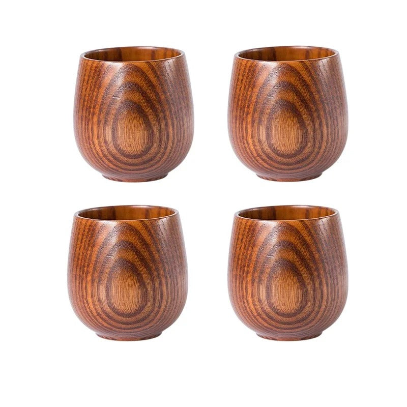 Handcrafted Wooden Tea Cup