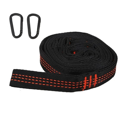 Heavy-Duty Hammock Straps (2 Pack) – 600lb Strength Adjustable Tree Straps