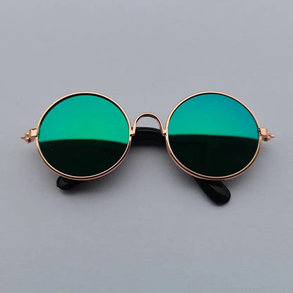 Vintage Round Pet Sunglasses