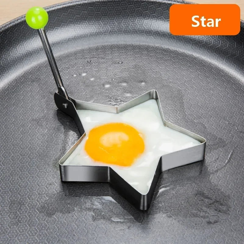 Stainless Steel Egg & Pancake Ring (5Pieces)