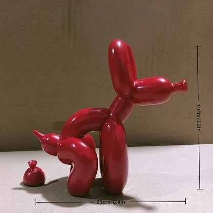 Large Modern Art Balloon Dog Sculpture
