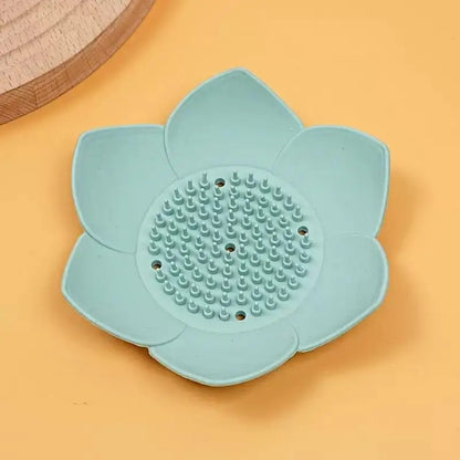 Lotus Design Soap Holder – 2pcs