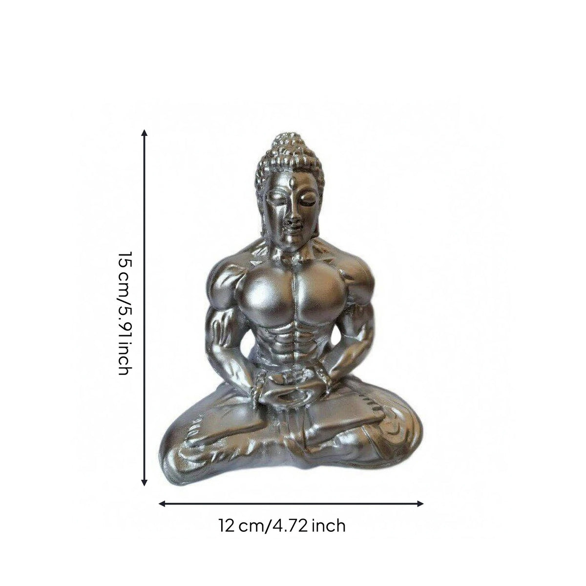 Muscular Buddha Sculpture
