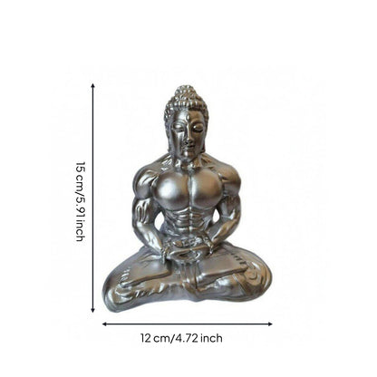 Muscular Buddha Sculpture