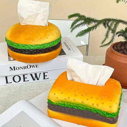 Burger Tissue Box Holder