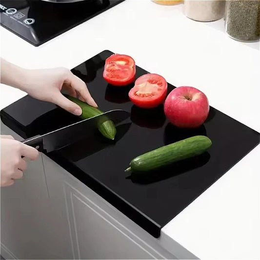 Pro-Grade Black Cutting Board