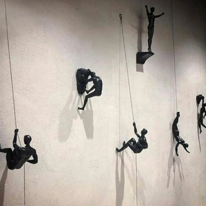 Climber Wall Sculpture - Set
