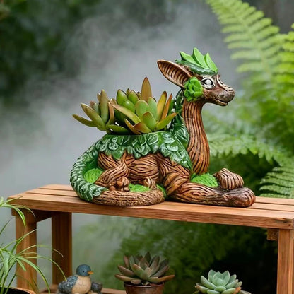 Resting Dragon Planter