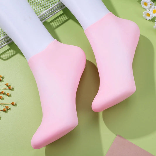 Silicone Gel Moisturizing Socks