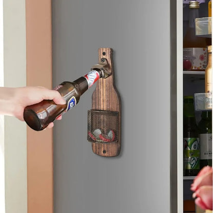 Wall-Mounted Bar Bottle Opener