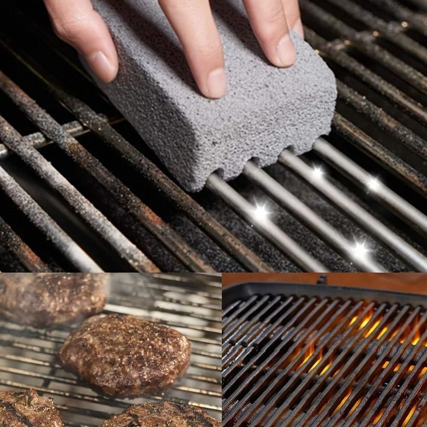 Grill Cleaning Brick for Barbecue Maintenance - 3(PCS)
