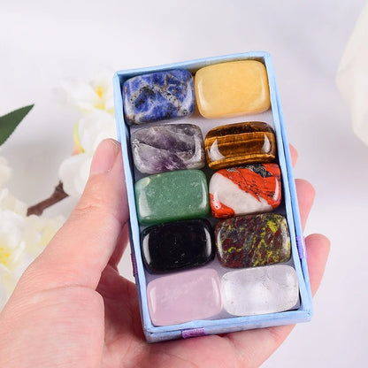 10 Piece Natural Crystal Collection