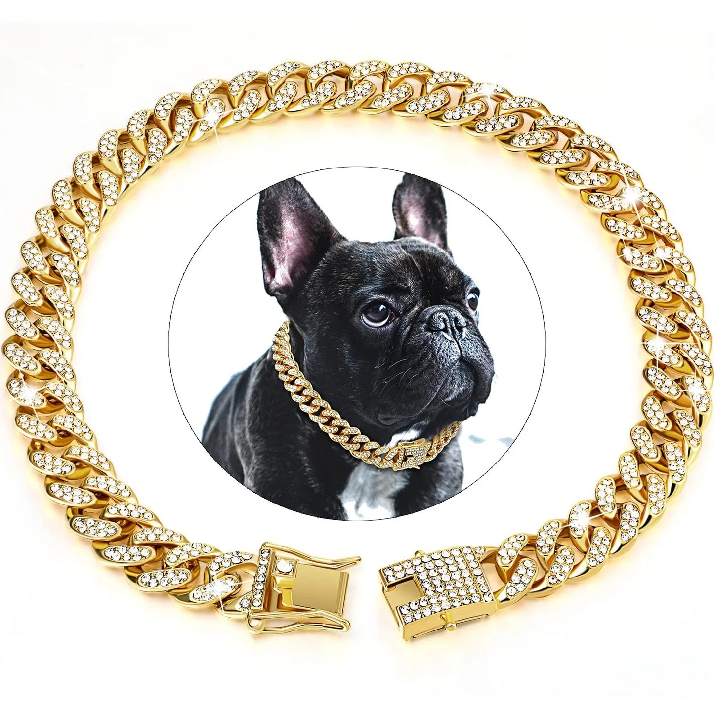 Cuban Link Pet Collar