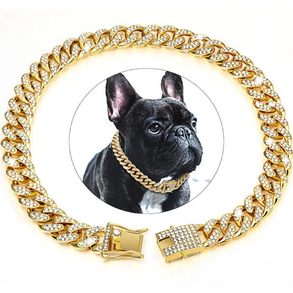 Cuban Link Pet Collar