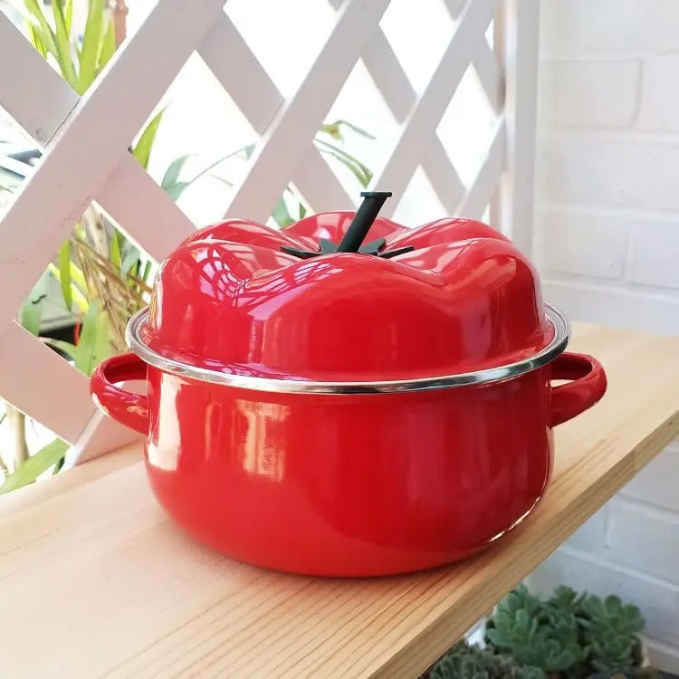 Tomato Nonstick Sauce Pan – Easy Clean Cookware