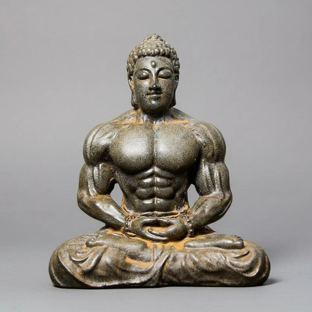 Muscular Buddha Sculpture